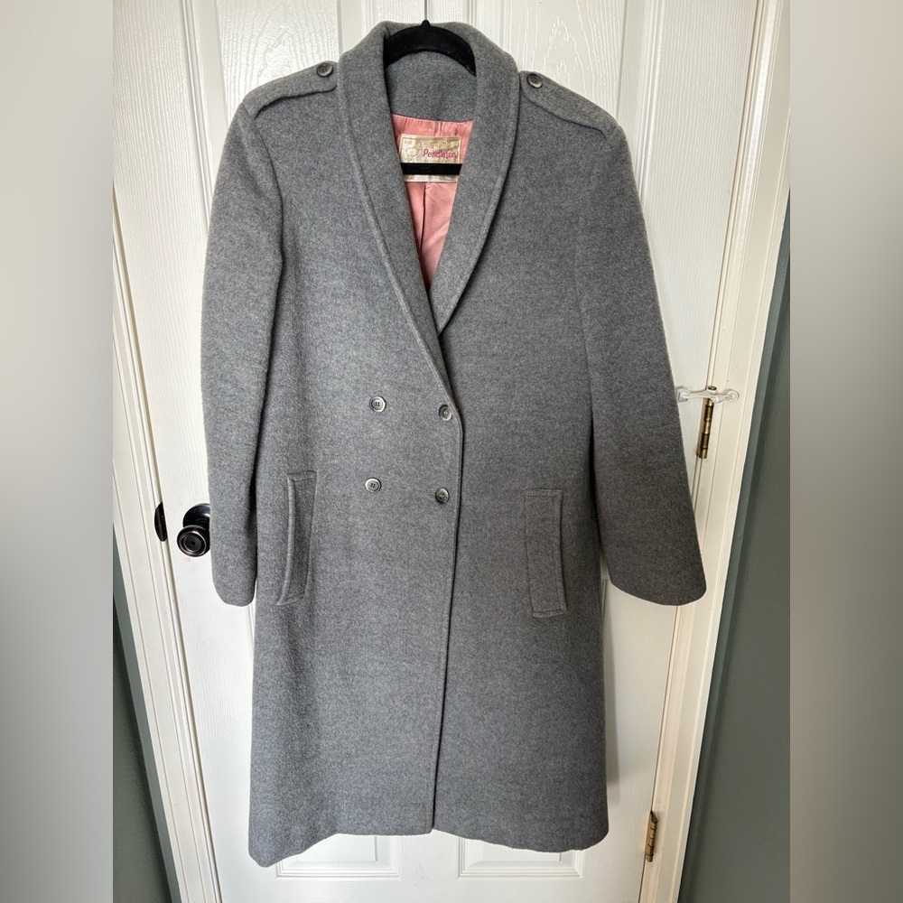 Vintage Pendleton Woman’s Coat 100% Wool 1970s
